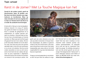 La Touche Magique in Topic zomer 2018