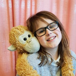 Een knuffel van Jill