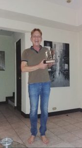 Award beeldje trofee - La Touche Magique