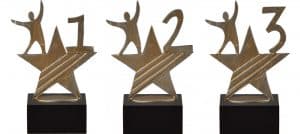 Sportprijzen en awards bij La Touche Magique