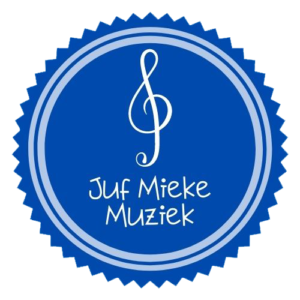 Logo juf Mieke Muziek - La Touche Magique