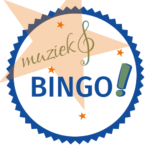 Logo muziekbingo - Juf Mieke Muziek en La Touche Magique